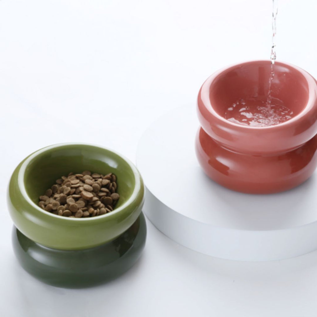 SOUFFLÉ PET BOWL - AVOCADO GREEN