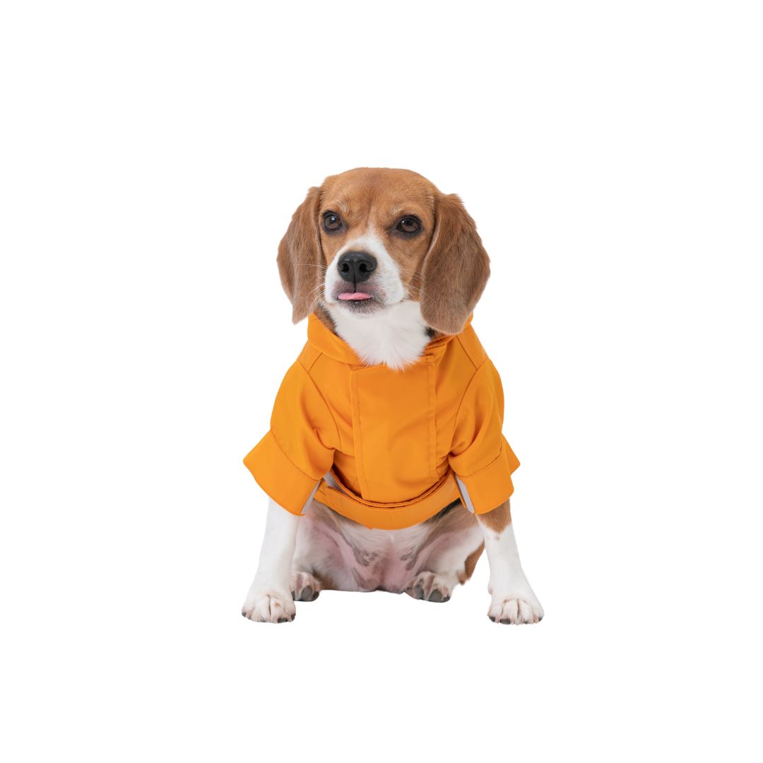 TRIBECA ADJUSTABLE VELCRO RAINCOAT - EGG YOLK