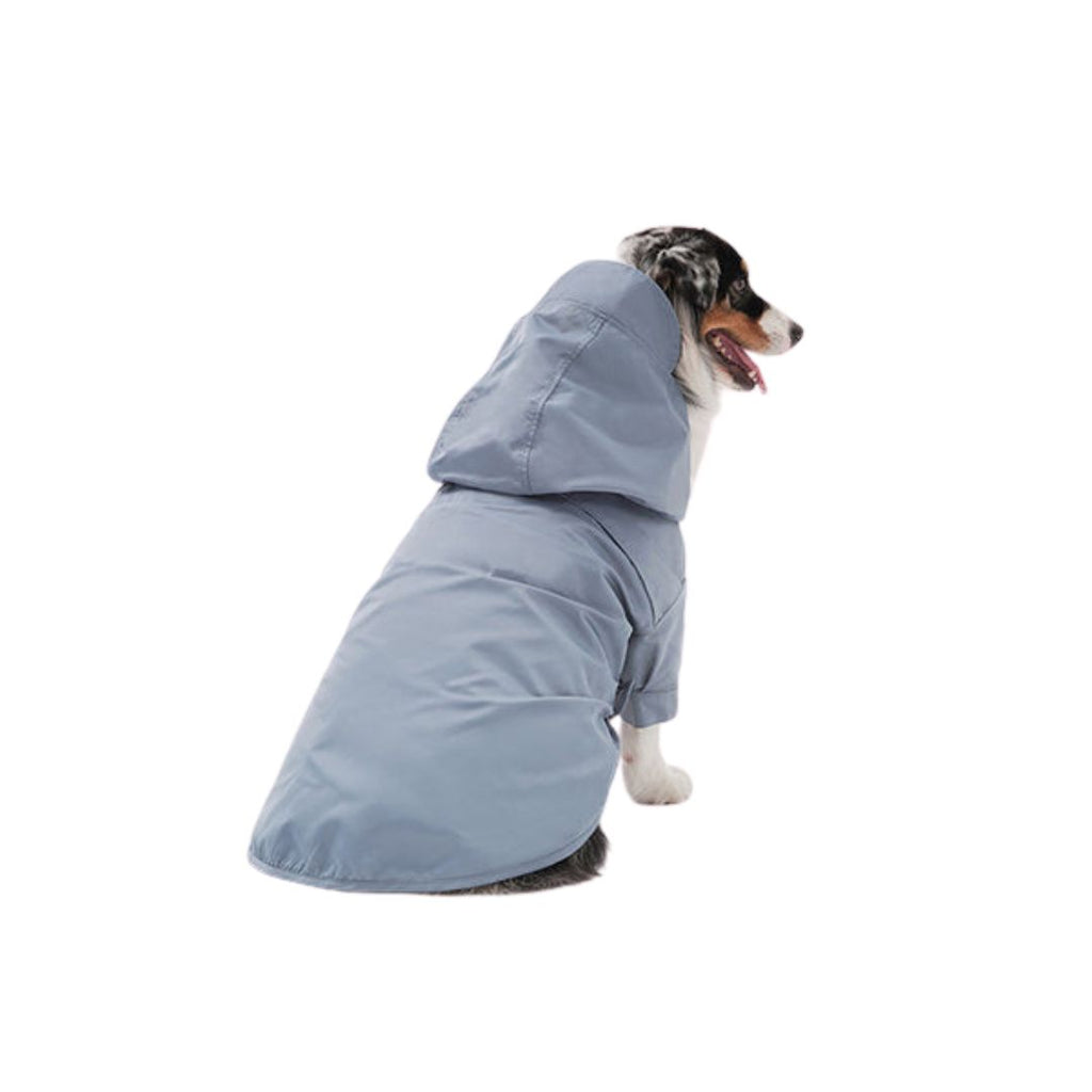 TRIBECA ADJUSTABLE VELCRO RAINCOAT - LIGHT BLUE