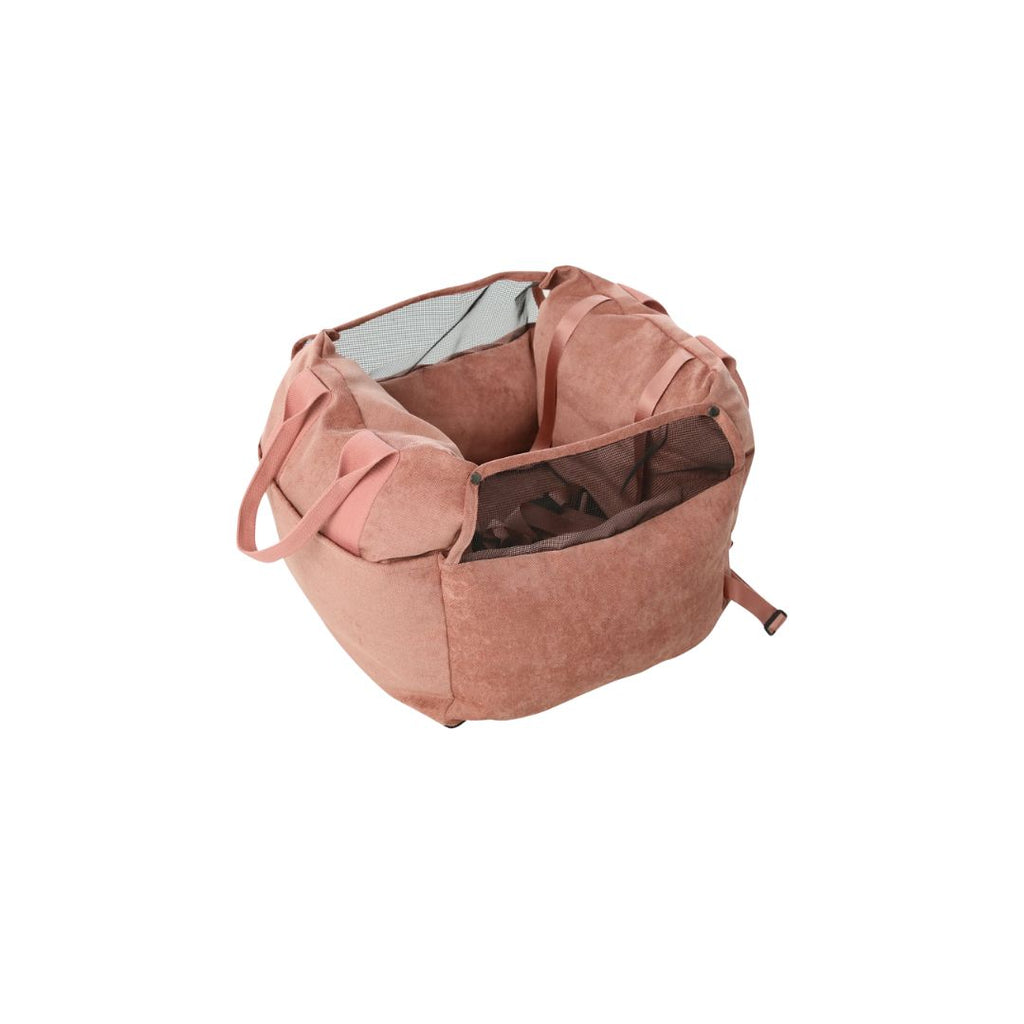 PUFF GUARD DOG CAR SEAT  - PINK