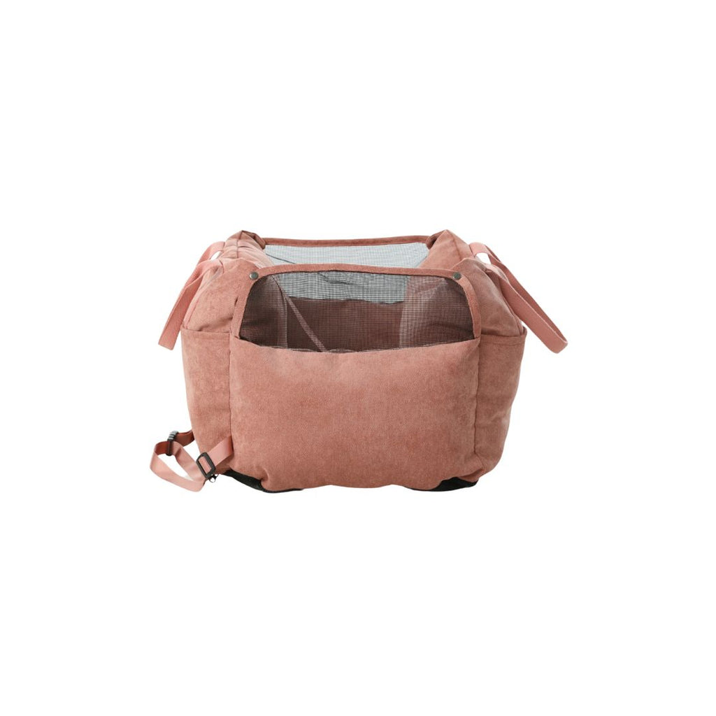 PUFF GUARD DOG CAR SEAT  - PINK