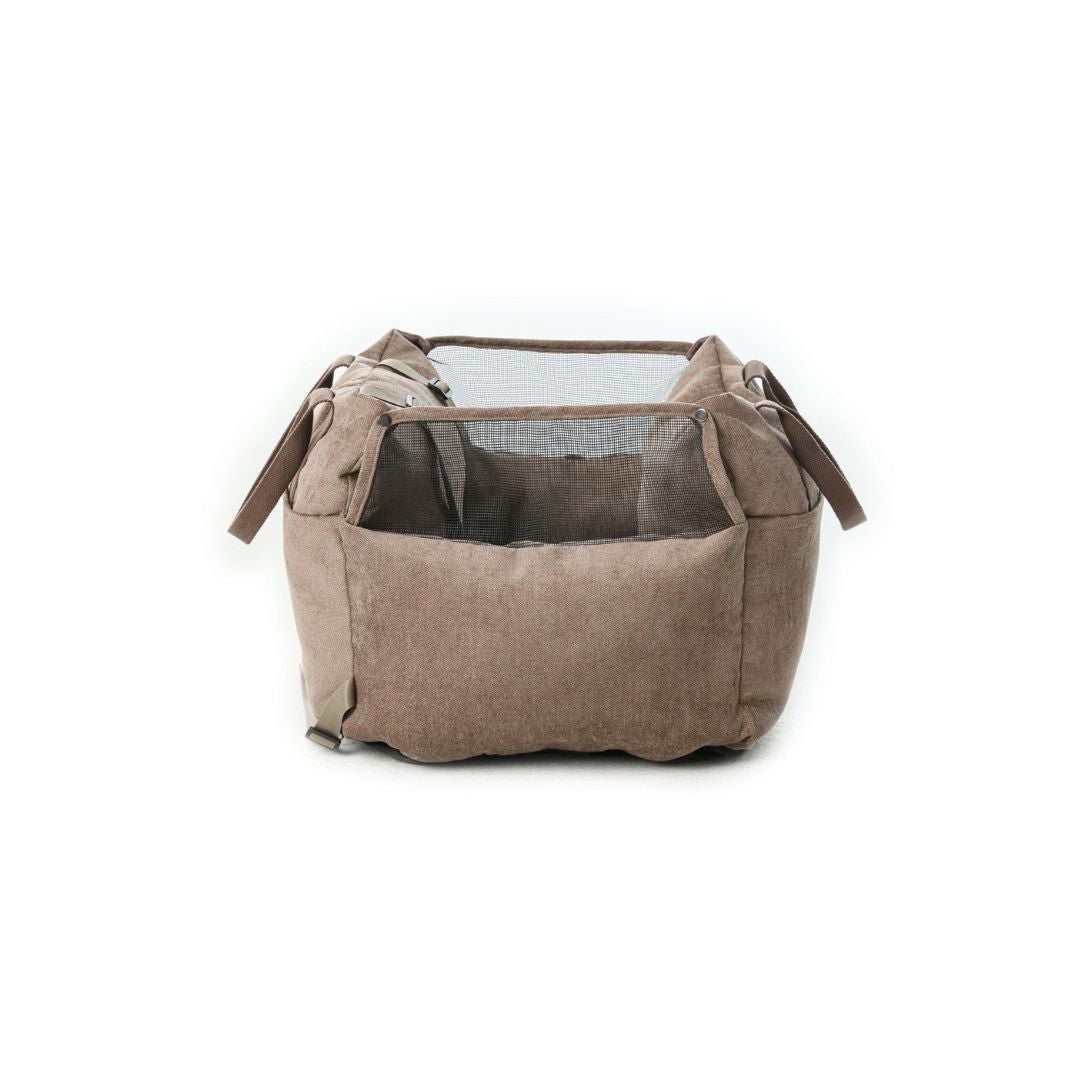 PUFF GUARD DOG CAR SEAT - CAMEL