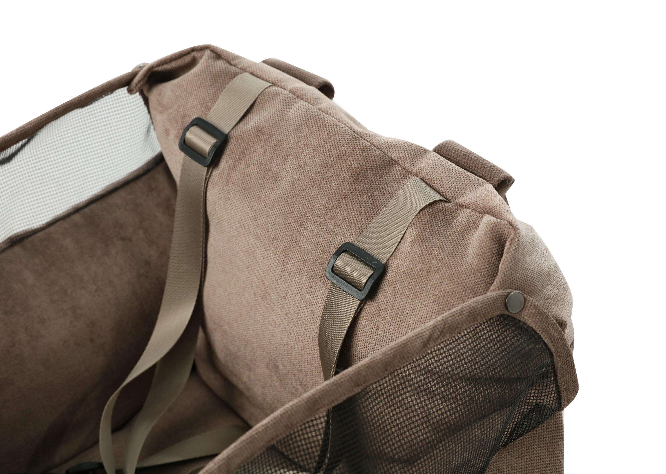 PUFF GUARD DOG CAR SEAT - CAMEL