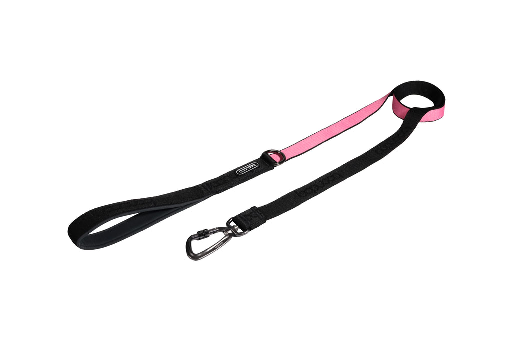 [BOONDOG] Original Leash Black Pink
