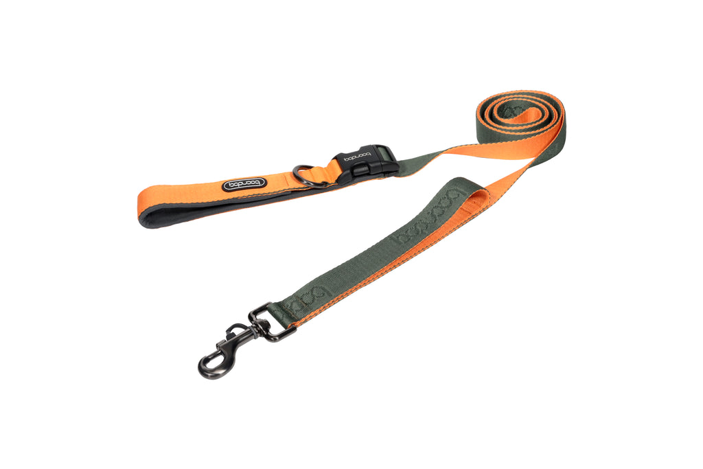 [BOONDOG] Play Leash 2.0 Khaki Orange
