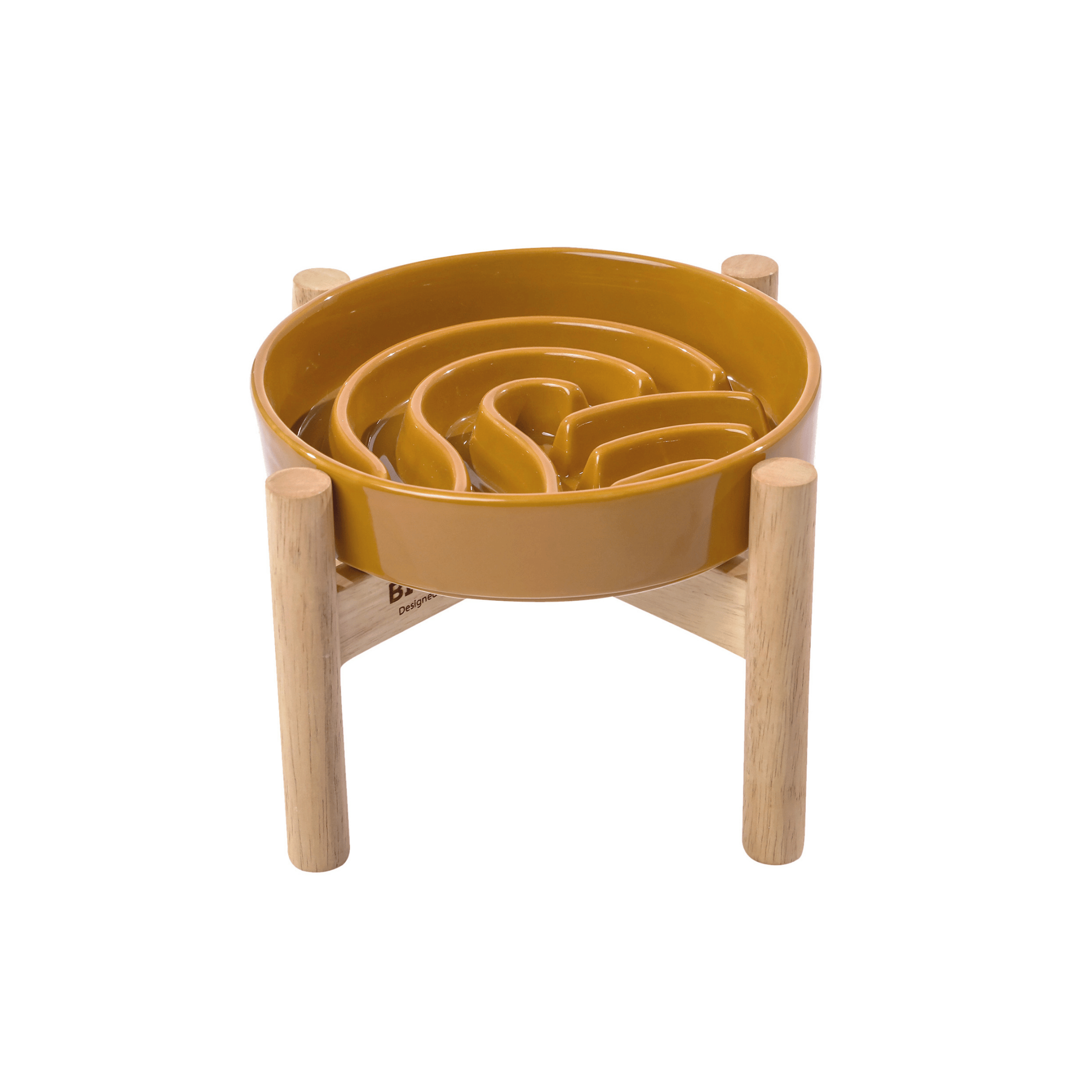 [SET WAVE] Slow Feeder Dog Bowls - Orange M