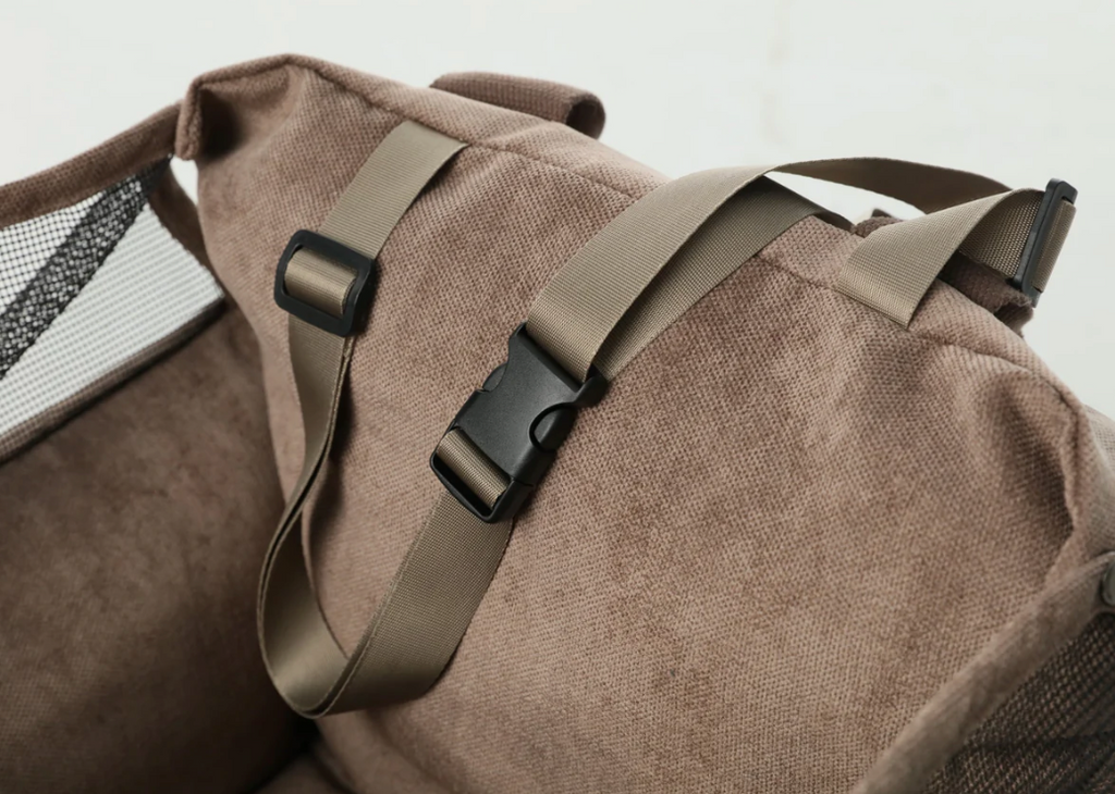 PUFF GUARD DOG CAR SEAT - BLUE