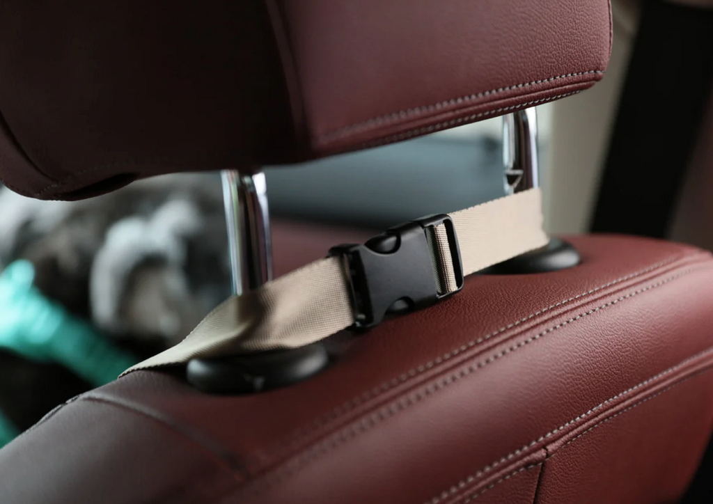 PUFF GUARD DOG CAR SEAT - CAMEL