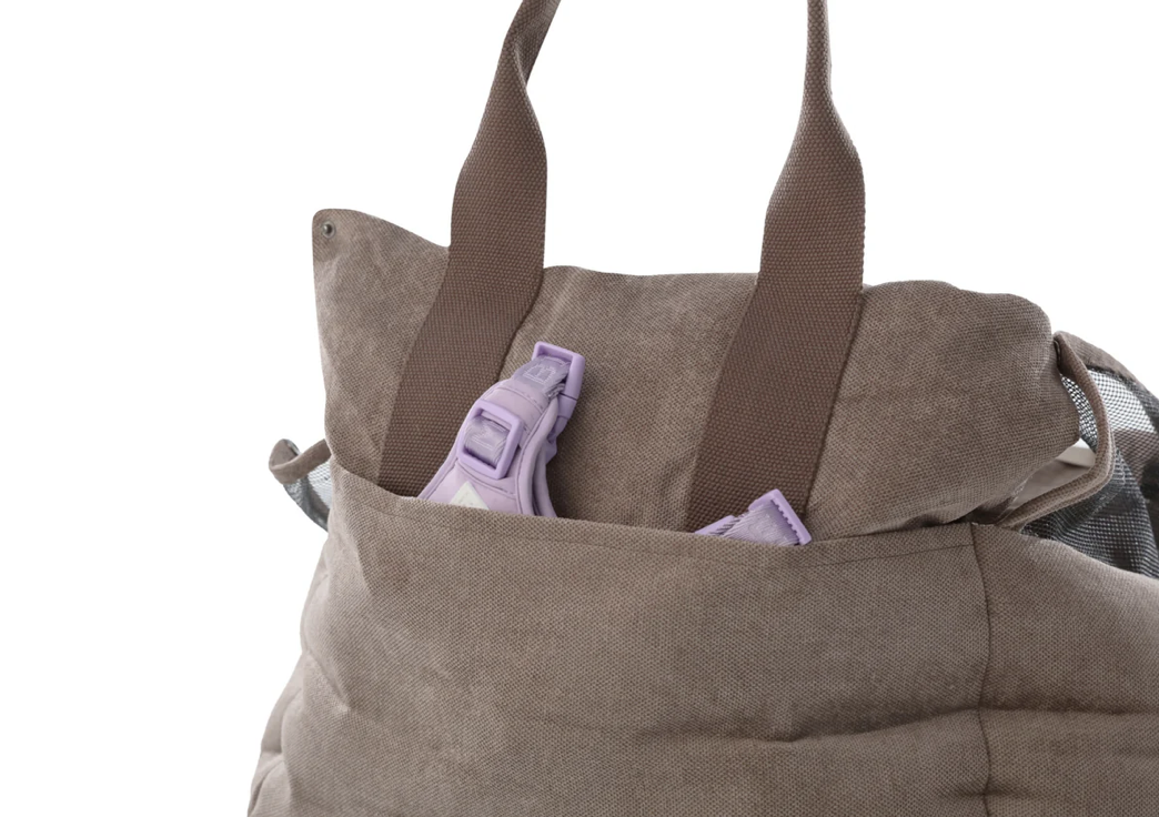 PUFF GUARD DOG CAR SEAT - CAMEL